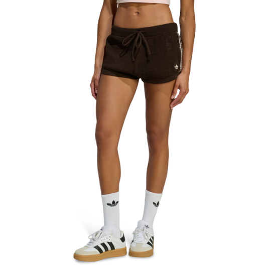 Adidas Women Shorts - Brown - Size L