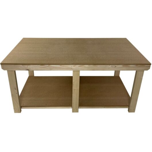 Arbor Garden Solutions - Wooden mdf Top Wide Workbench (3ft x 5ft)