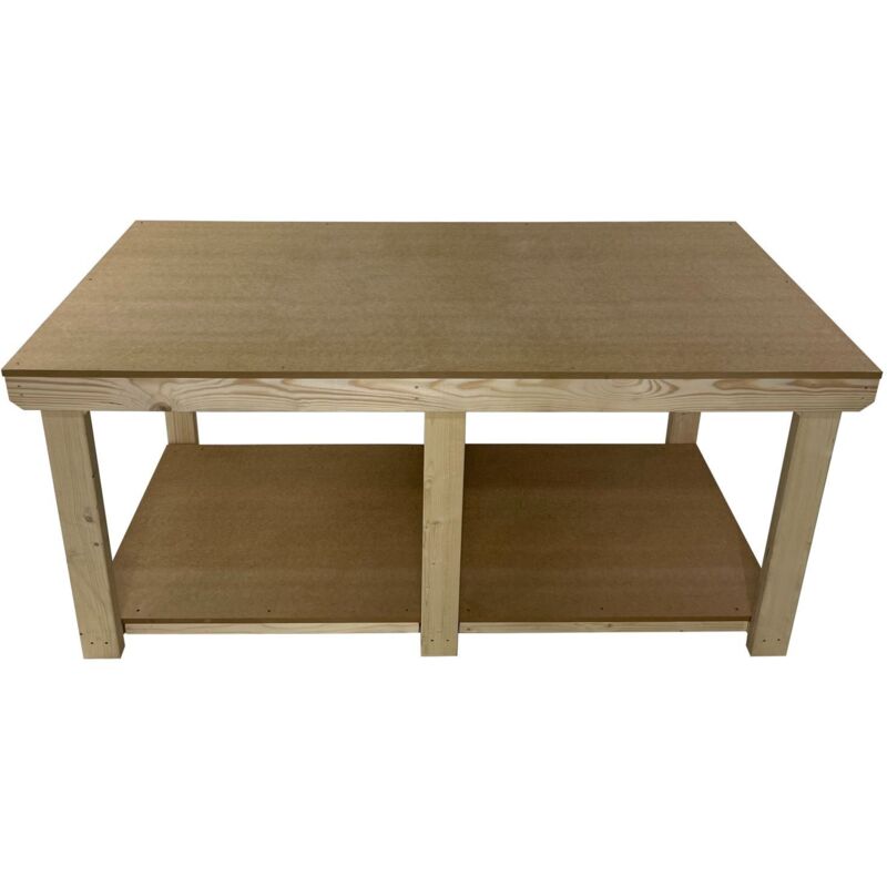 Arbor Garden Solutions - Wooden mdf Top Wide Workbench (3ft x 5ft)