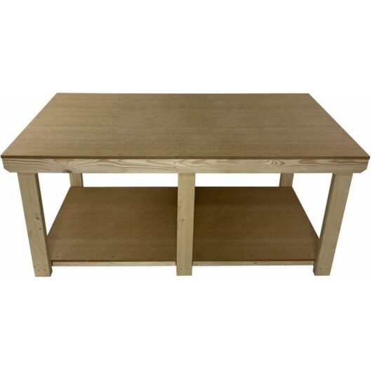 Arbor Garden Solutions - Wooden mdf Top Wide Workbench (3ft x 6ft)