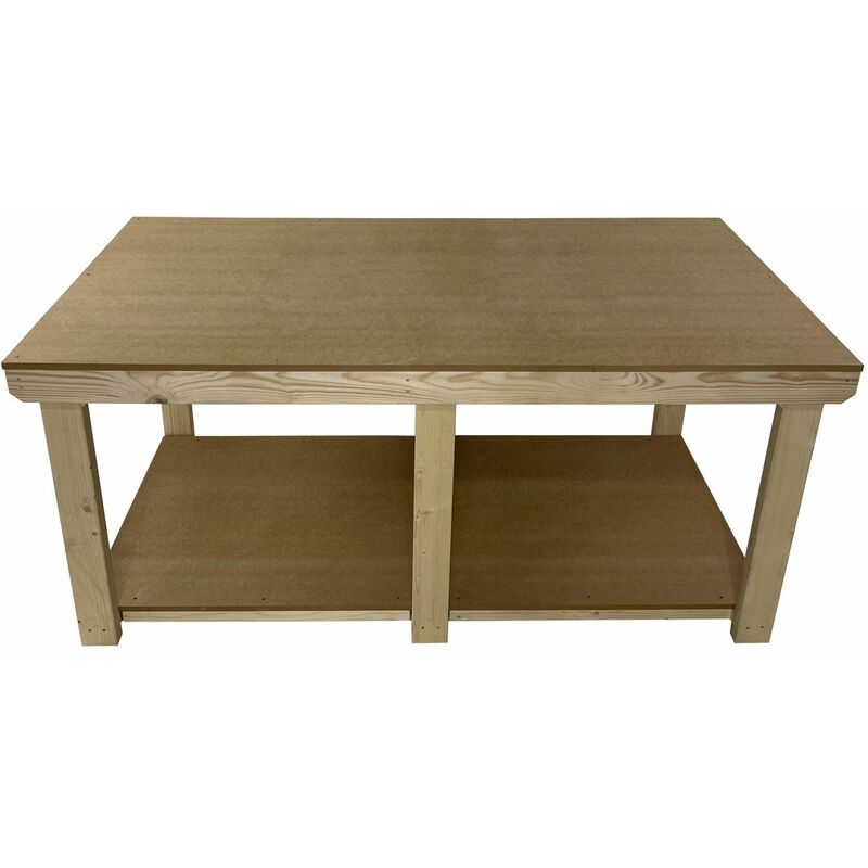 Arbor Garden Solutions - Wooden mdf Top Wide Workbench (3ft x 6ft)