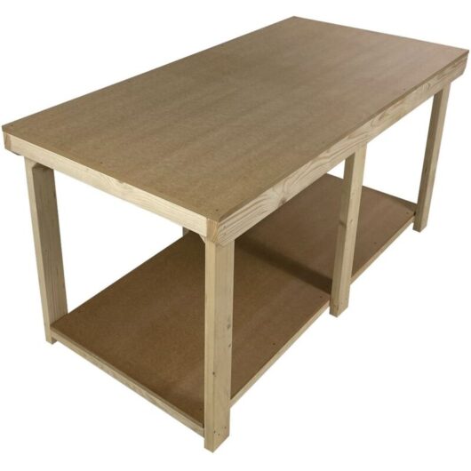 Arbor Garden Solutions - Workbench mdf top, large heavy-duty table (H-90cm, D-90cm, L-210cm)