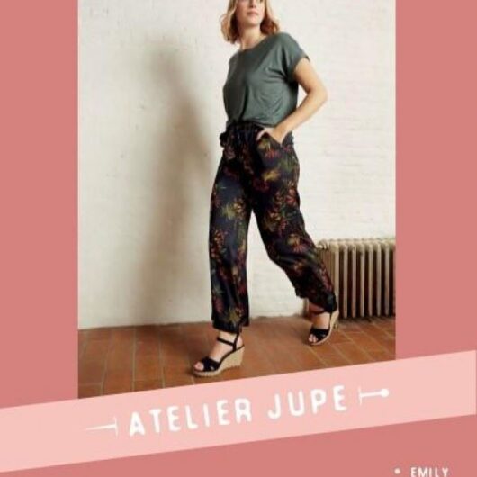 Atelier Jupe Paper Sewing Pattern Emily Trousers
