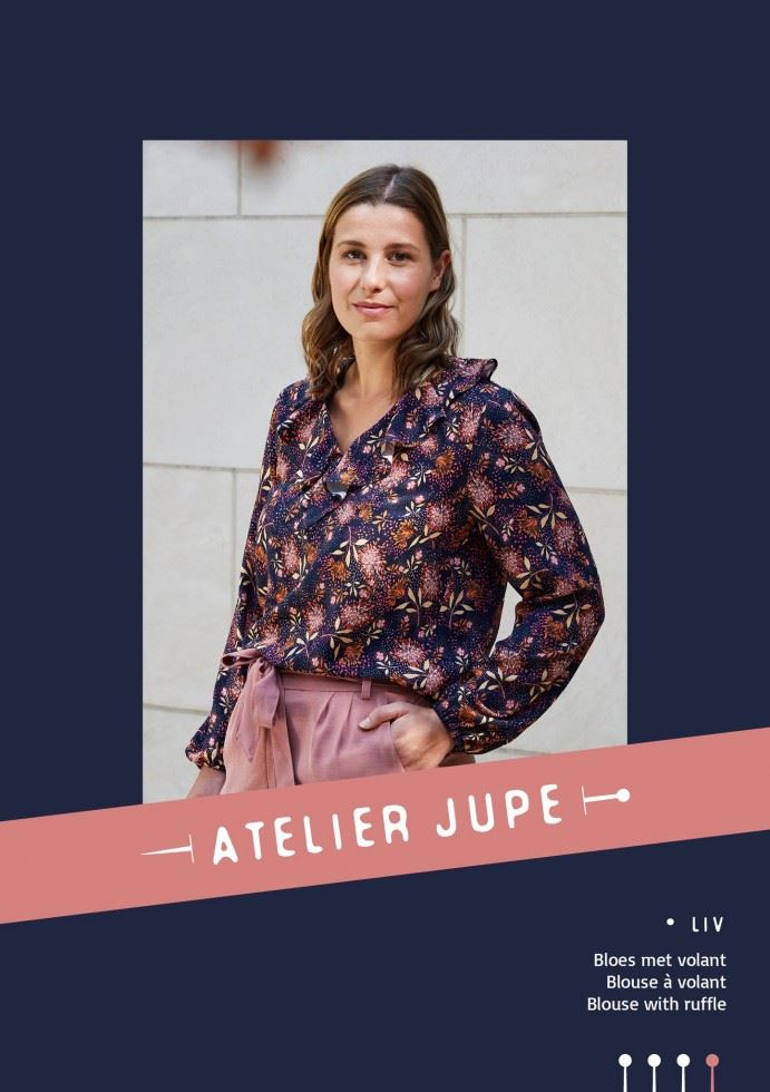 Atelier Jupe Paper Sewing Pattern Liv Blouse