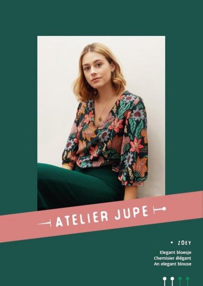 Atelier Jupe Paper Sewing Pattern Zoey Blouse