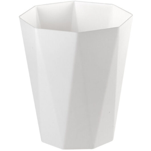 Bathroom bin, bedroom bin, office bin, white