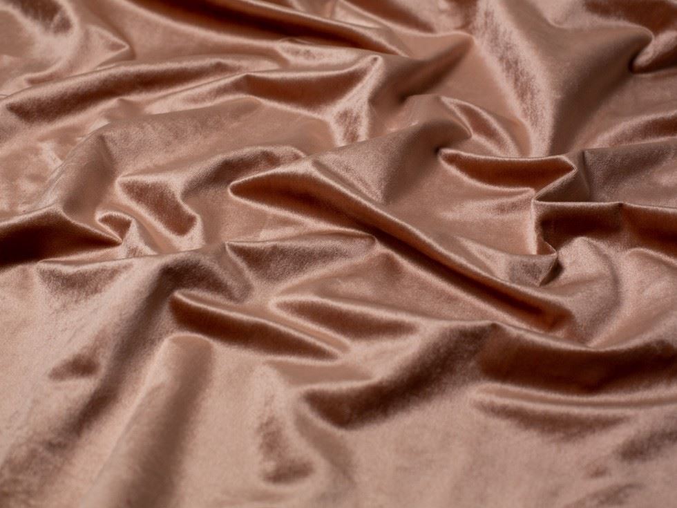 Belissimo Heavy Velvet Stretch Knit Fabric Blush Pink