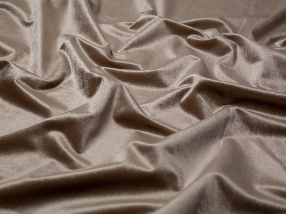 Belissimo Heavy Velvet Stretch Knit Fabric Stone
