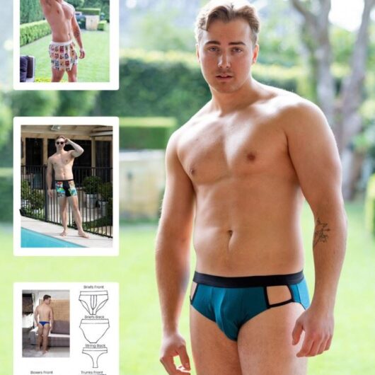Booby Traps Paper Sewing Pattern 4 The Boys Briefs