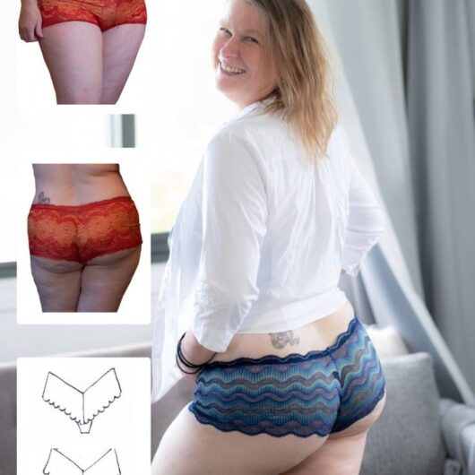 Booby Traps Paper Sewing Pattern Basque Knickers
