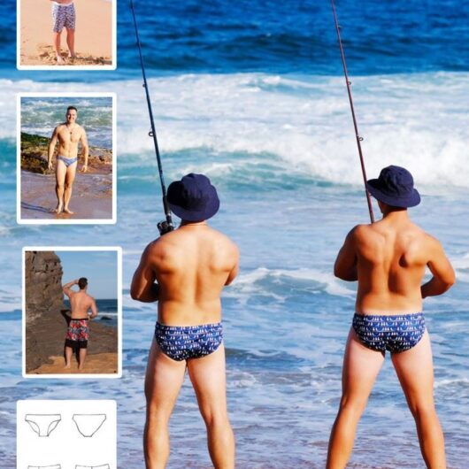 Booby Traps Paper Sewing Pattern Budgies & Boardies