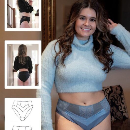 Booby Traps Paper Sewing Pattern Cupids Arrow Briefs