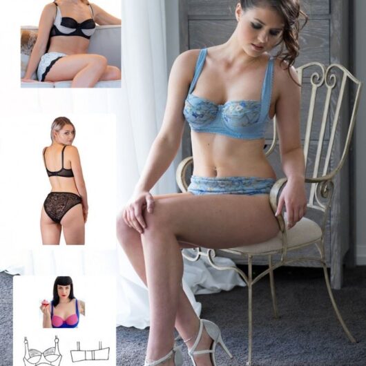 Booby Traps Paper Sewing Pattern Julie Bra & Briefs