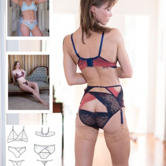 Booby Traps Paper Sewing Pattern Leia Lingerie