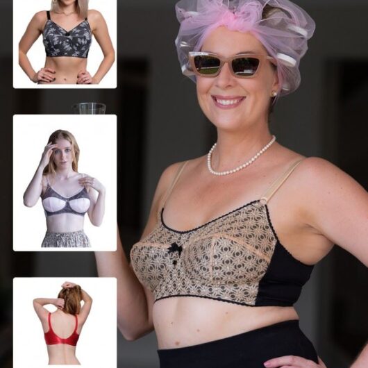 Booby Traps Paper Sewing Pattern Lynnette Wire Free Bra