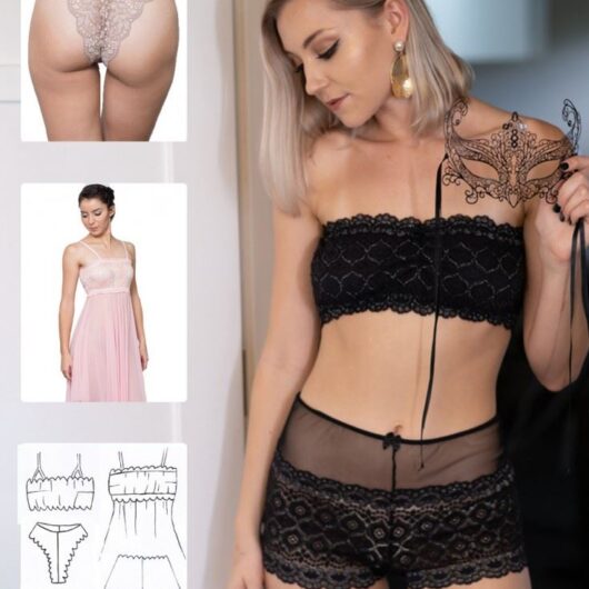 Booby Traps Paper Sewing Pattern Peta Top & Tails