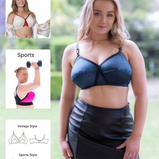 Booby Traps Paper Sewing Pattern Sabrina Wirefree Bra