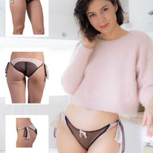 Booby Traps Paper Sewing Pattern Tie Side Briefs