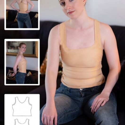 Booby Traps Paper Sewing Pattern Utopia Chest Bind