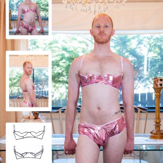 Booby Traps Paper Sewing Pattern Utopia Cupless Bra