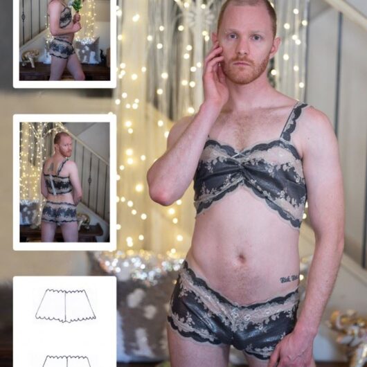 Booby Traps Paper Sewing Pattern Utopia Lace Hipsters