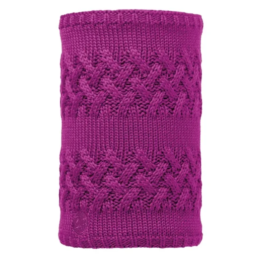 Buff Knitted Womens Neckwarmer Savva Mardi Grape