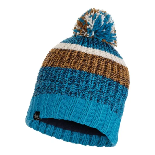 Buff Stig Knitted Hat Teal Blue