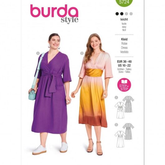 Burda Paper Sewing Pattern 5724