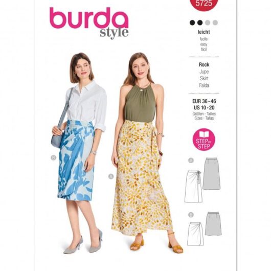 Burda Paper Sewing Pattern 5725