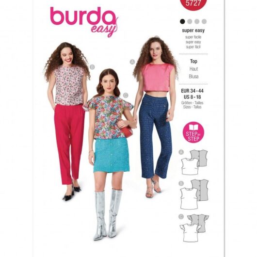 Burda Paper Sewing Pattern 5727