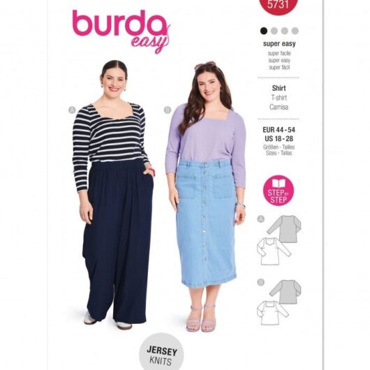Burda Paper Sewing Pattern 5731