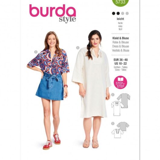 Burda Paper Sewing Pattern 5733