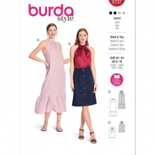 Burda Paper Sewing Pattern 5737