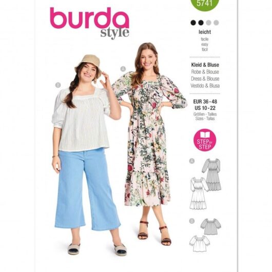 Burda Paper Sewing Pattern 5741