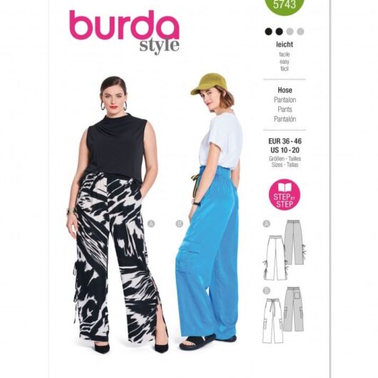 Burda Paper Sewing Pattern 5743