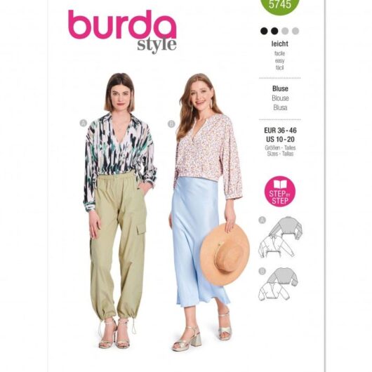 Burda Paper Sewing Pattern 5745