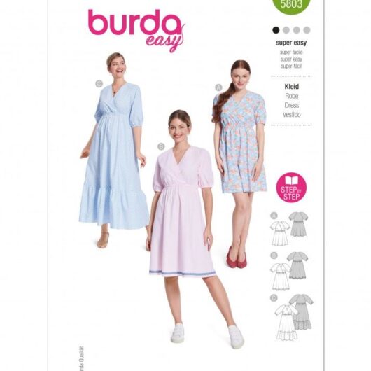Burda Paper Sewing Pattern 5803