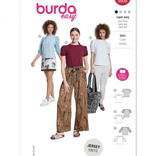 Burda Paper Sewing Pattern 5809