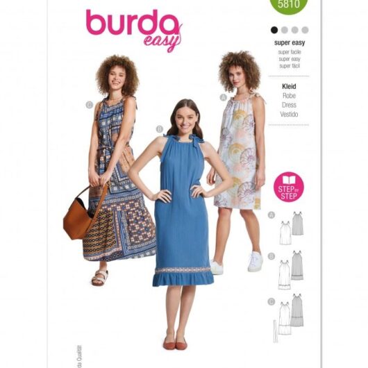 Burda Paper Sewing Pattern 5810