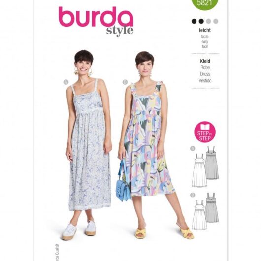 Burda Paper Sewing Pattern 5821