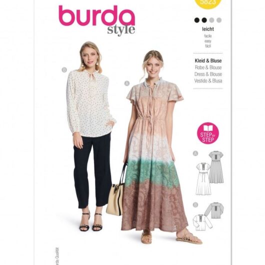 Burda Paper Sewing Pattern 5823