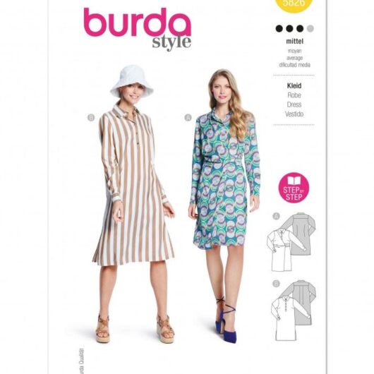 Burda Paper Sewing Pattern 5826