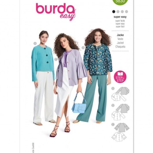 Burda Paper Sewing Pattern 5830