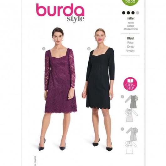 Burda Paper Sewing Pattern 5835