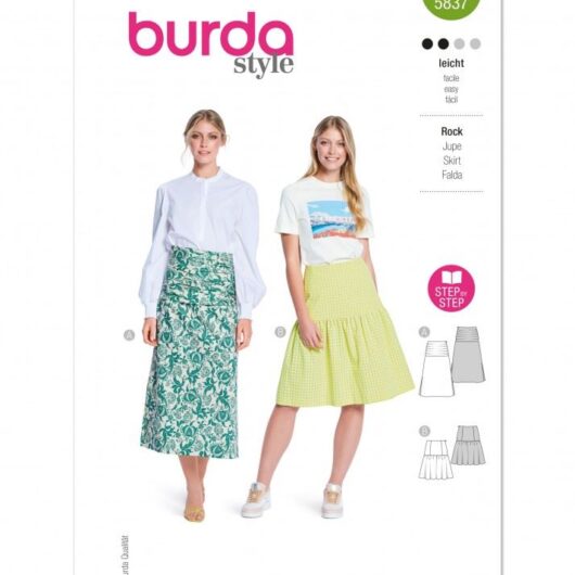 Burda Paper Sewing Pattern 5837