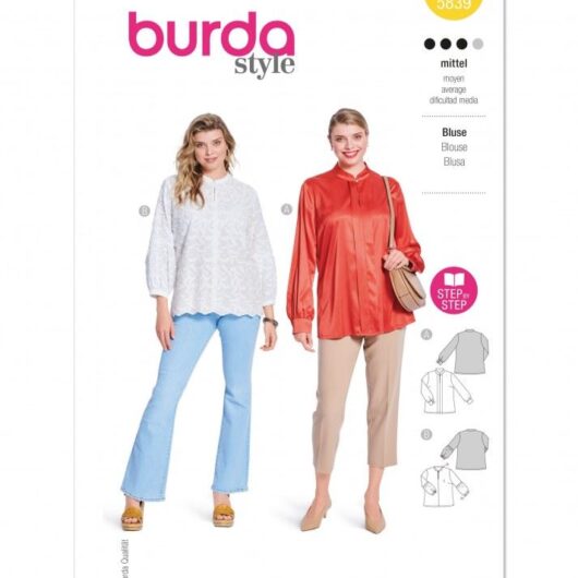 Burda Paper Sewing Pattern 5839