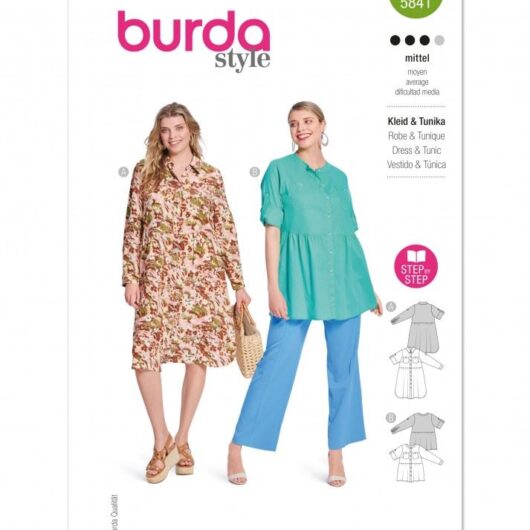 Burda Paper Sewing Pattern 5841