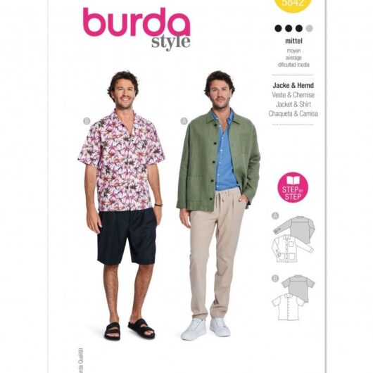 Burda Paper Sewing Pattern 5842