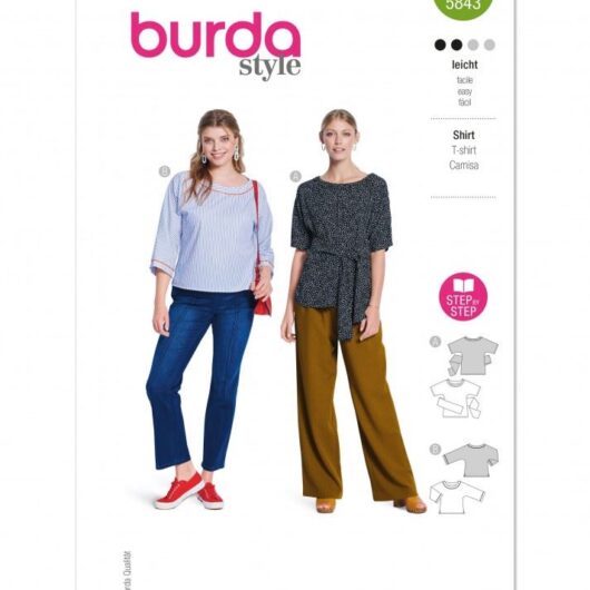Burda Paper Sewing Pattern 5843