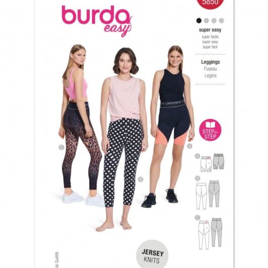 Burda Paper Sewing Pattern 5850